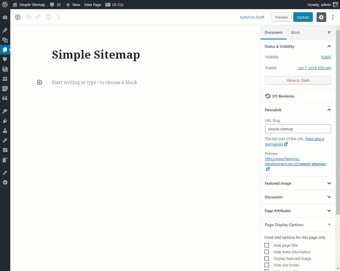 HTML Sitemap App | Website Design Agency