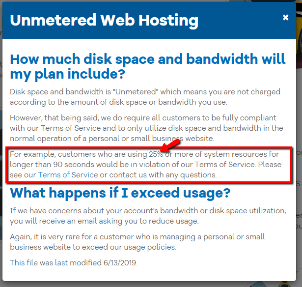 hostgator unmetered web hosting