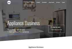Appliance Website Template
