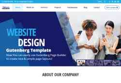 Business Gutenberg Website Template