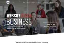 Business One Page Website Template