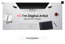 Digital Artists Website Template