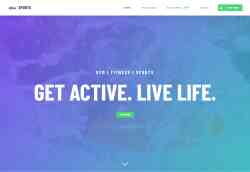 Gym | Fitness | Sports Website Template