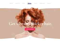 Hair Salon Website Template