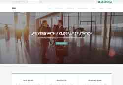 Law | Paralegal Website Template
