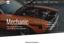 Mechanic Website Template
