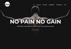 Personal Training Website Template