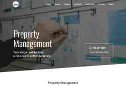 Property Management Website Template