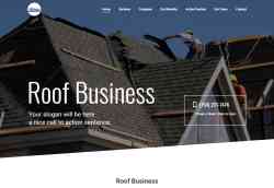 Roof Website Template
